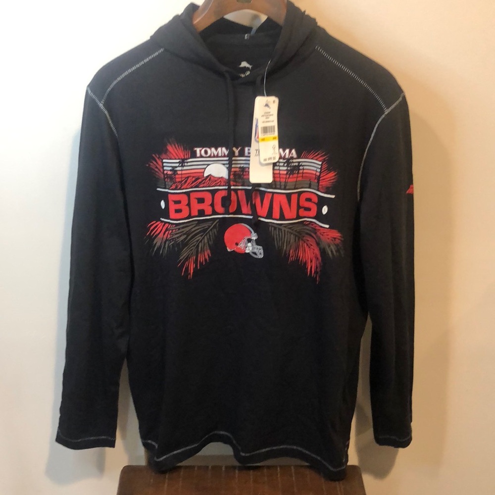 Tommy Bahama Cleveland Browns NFL hoodie NWT - Picture 4 of 8